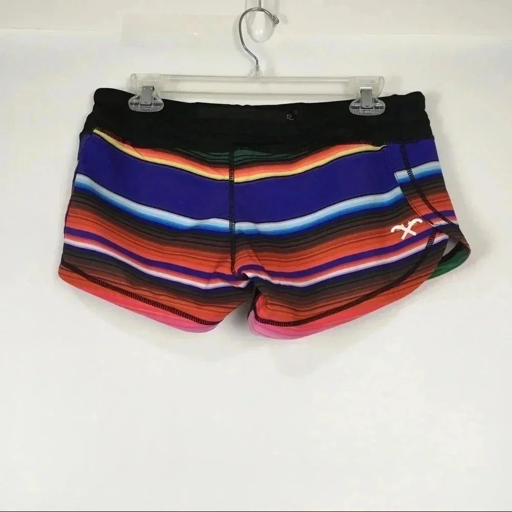 HVIII‎ Brand Goods Striped Contour Shorts
